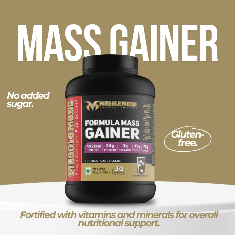 MASS GAINER GLUTEN FREE NO ADDED SUGAR