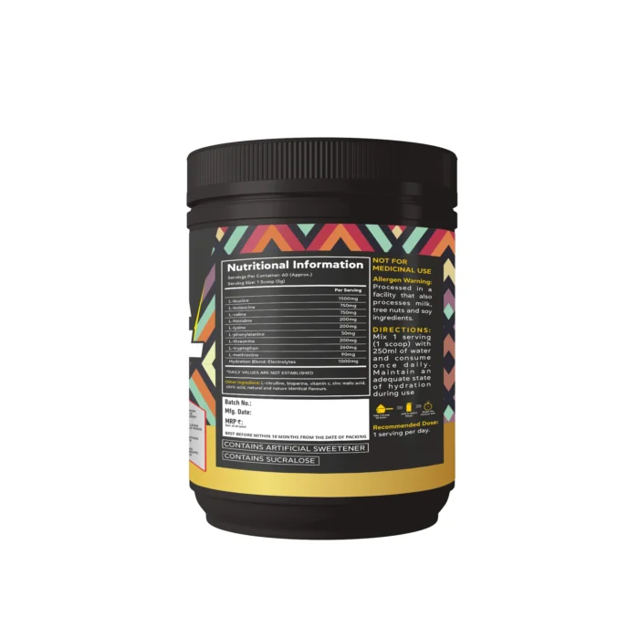 EAA nutritional information