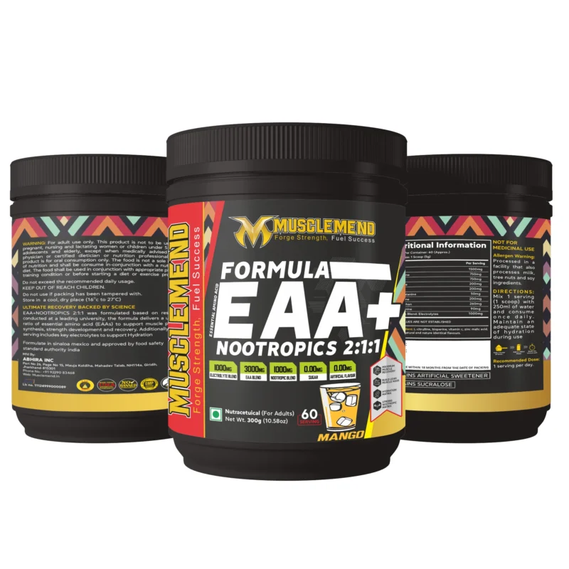 EAA with nutrition and usage info