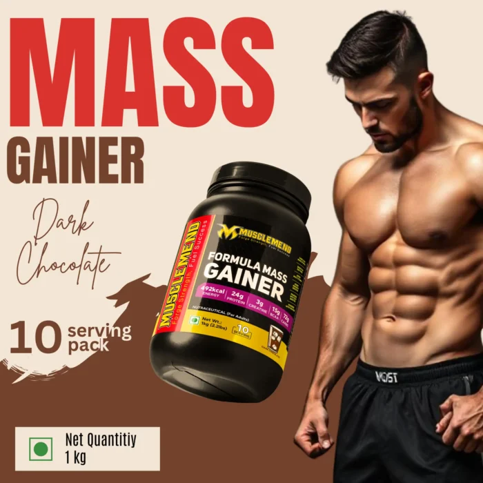 mass gainer dark chocolate 1 kg