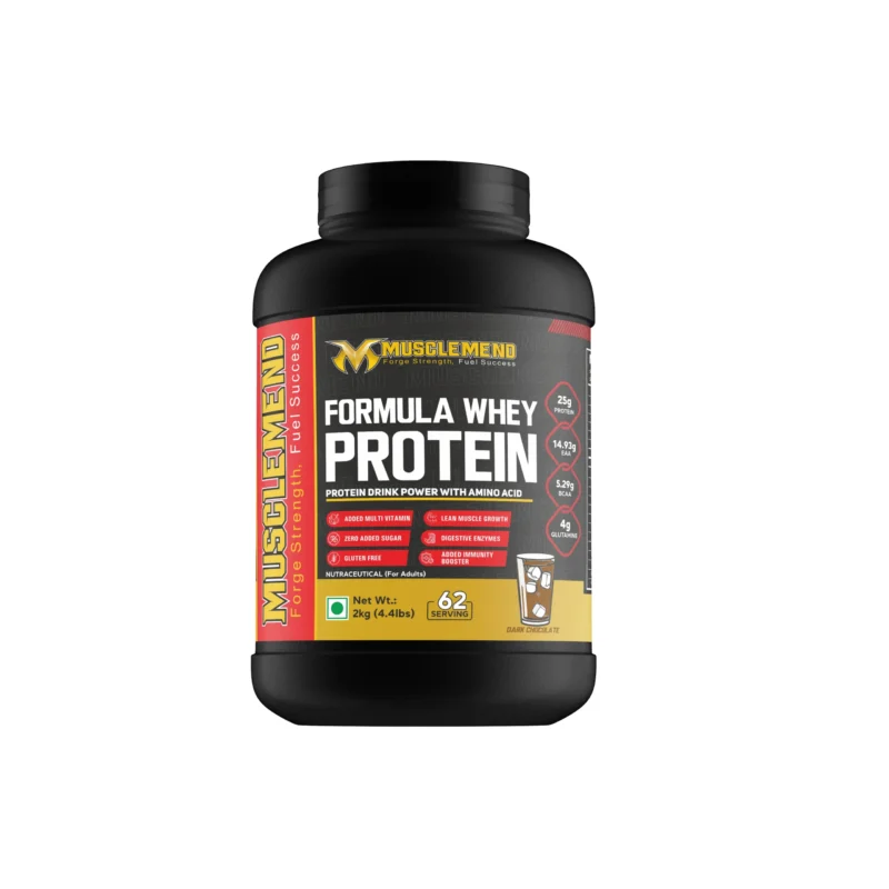 WHEY PROTEIN DARK CHOCOLATE FLAVOUR 2KG