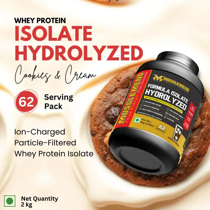 whey isolate cookies and cream 2 kg