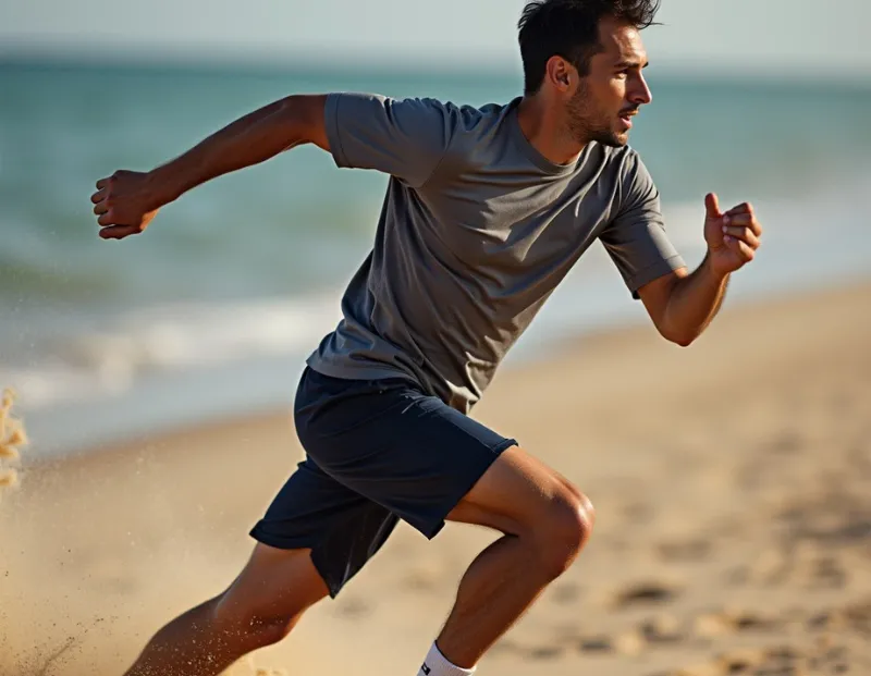 About 2 man running