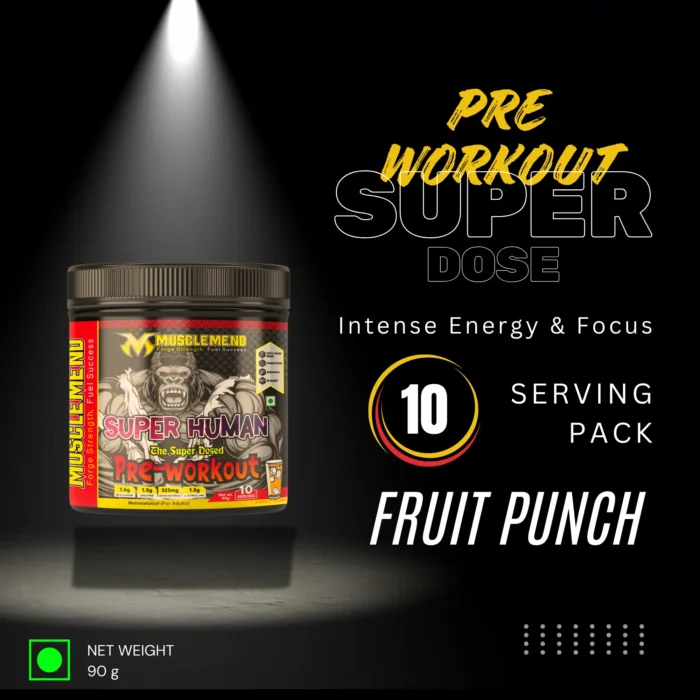 pre workout fruit punch 90 gm featured